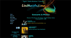 Desktop Screenshot of livemusicindiana.com